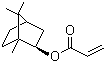 丙烯酸异冰片酯分子式结构图