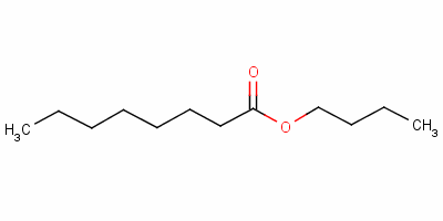 辛酸正丁酯分子式结构图