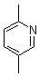 2,5-二甲基吡啶分子式结构图