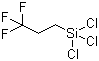 (3,3,3-三氟丙基)三氯硅烷分子式结构图