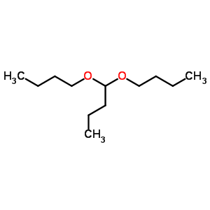 丁醛二丁基乙缩醛分子式结构图
