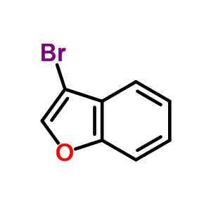 3-溴-1-苯并呋喃分子式结构图