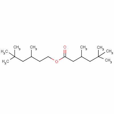 3,5,5-三甲基己酸-3,5,5-三甲基己酯分子式结构图