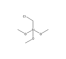 一氯甲基三甲氧基硅烷分子式结构图