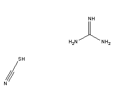 硫氰酸胍分子式结构图