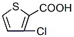 3-氯噻吩-2-羧酸分子式结构图