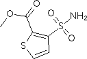 3-磺酰氨基-2-噻吩甲酸甲酯分子式结构图