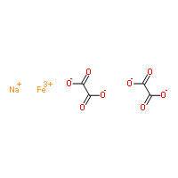 草酸铁钠分子式结构图