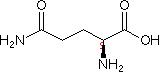 D-谷氨酰胺分子式结构图