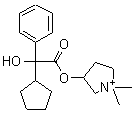 甘洛溴铵分子式结构图