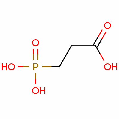 3-膦酰基丙酸分子式结构图