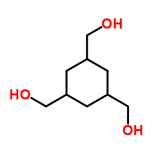 1,3,5-环己烷三甲醇分子式结构图