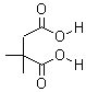 2,2-二甲基琥珀酸分子式结构图