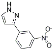 3-(3-硝基苯基)-1H-吡唑分子式结构图