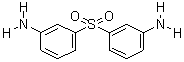 3,3'-二氨基二苯砜分子式结构图