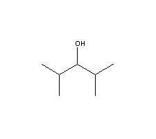 2,4-二甲基-3-戊醇分子式结构图