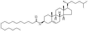 胆固醇棕榈酸酯分子式结构图