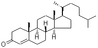 4-胆甾烯-3-酮分子式结构图