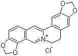 氯化黄连碱分子式结构图