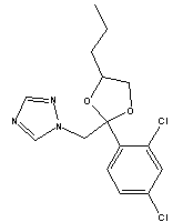 丙环唑分子式结构图