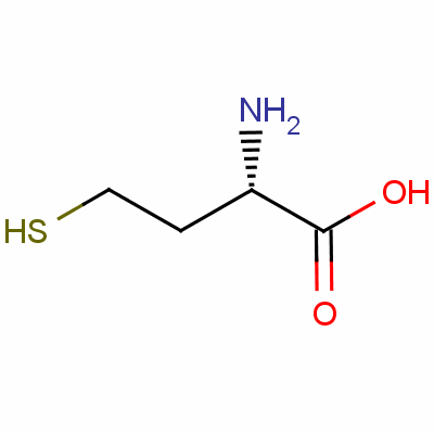 L-高半胱氨酸分子式结构图