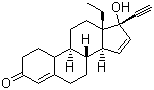 烯甲炔诺酮分子式结构图