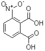 3-硝基邻苯二甲酸分子式结构图