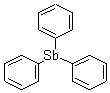 三苯基锑分子式结构图