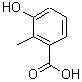 3-羟基-2-甲基苯甲酸分子式结构图