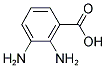 2,3-二氨基苯甲酸 分子式结构图