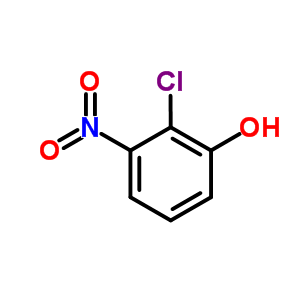 2-氯-3-硝基苯酚分子式结构图