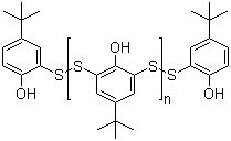 聚对叔丁基苯酚二硫化物分子式结构图