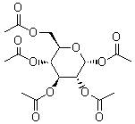 葡萄糖五乙酸酯分子式结构图