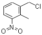 2-甲基-3-硝基苄氯分子式结构图