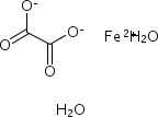 草酸亚铁二水合物分子式结构图