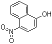 4-硝基-1-萘酚分子式结构图