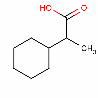 2-环己基丙酸分子式结构图