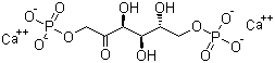 D-果糖-1,6-二磷酸二钙盐分子式结构图