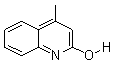 2-羟基-4-甲基喹啉分子式结构图