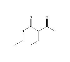 2-乙基乙酰乙酸乙酯分子式结构图