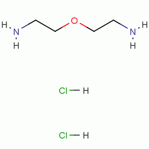 2,2'-氧代双乙胺二盐酸盐分子式结构图