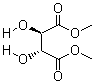 L-(+)酒石酸二甲酯分子式结构图