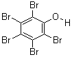 五溴苯酚分子式结构图