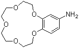 4'-氨基苯并-15-冠-5-醚分子式结构图