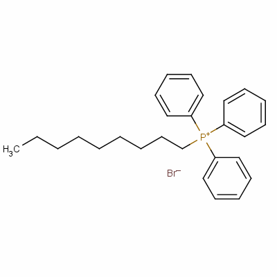 (1-壬基)三苯基溴化磷分子式结构图