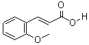 间甲氧基肉桂酸分子式结构图