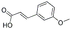 3-甲氧基肉桂酸分子式结构图
