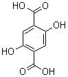 2,5-二羟基对苯二甲酸分子式结构图