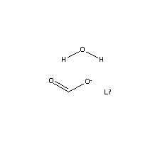 甲酸锂水合物分子式结构图