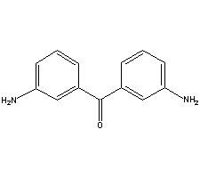 3,3'-二氨基苯甲酮分子式结构图